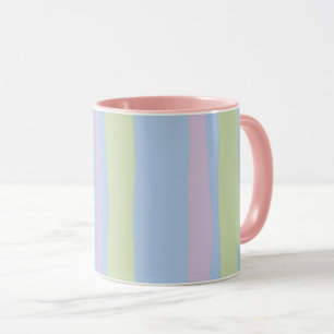 Pastel Stripes mug