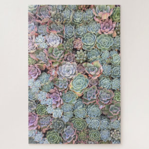 Pastel Succulent Garden Puzzle
