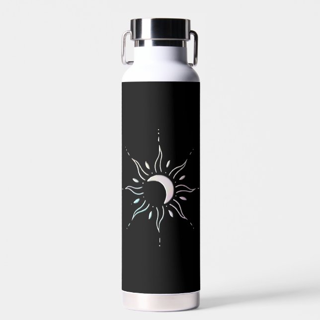 Pastel Sun  Water Bottle (Front)