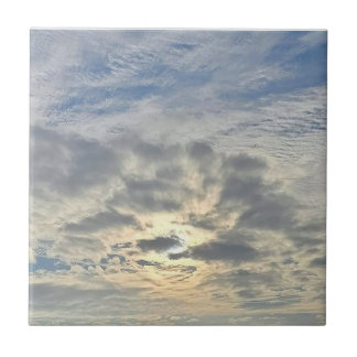 Pastel Sunrise Tile