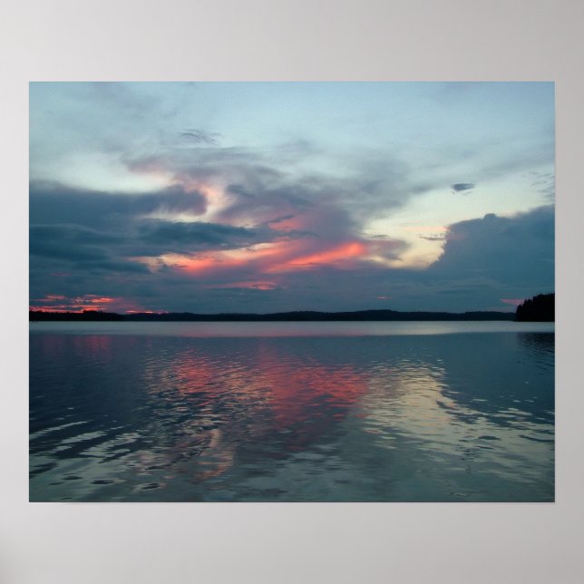 Pastel Sunset custom poster (Front)