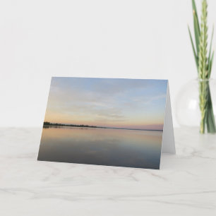 Pastel Sunset Greeting Card