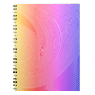Pastel Sweep Spiral Notebook