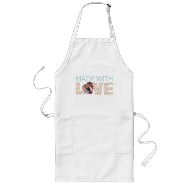 Pastel Sweethearts Valentine Candy Hearts Apron (Front)