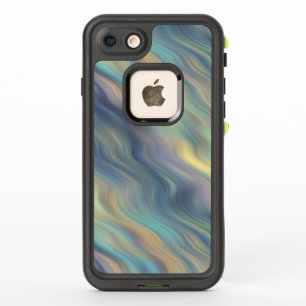 Pastel Swirling Currents Abstract