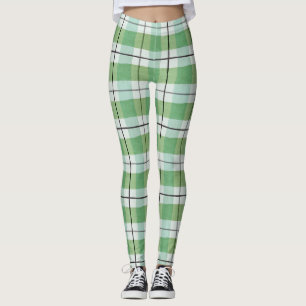 Pastel Tartan leggings Motifs