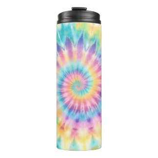 Pastel Tie Dye  Thermal Tumbler