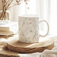Pastel Tiny Spring Flowers Pattern