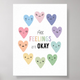 Pastel Tous les sentiments OK affiche