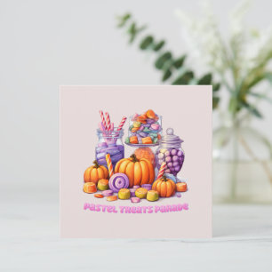 Pastel Treats Parade – Cute Candy & Pumpkin