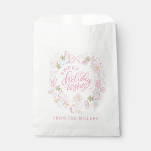 Pastel Treats   Sweet Holiday Wishes Favour Bag