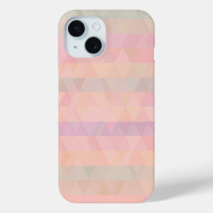 Pastel Triangles Geometric Phone Case
