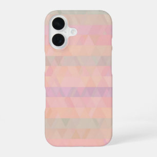 Pastel Triangles Geometric Phone Case
