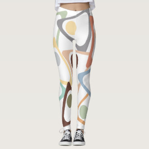 Pastel Triangles  Leggings