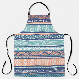 Pastel tribal Navajo: seamless pattern. Apron