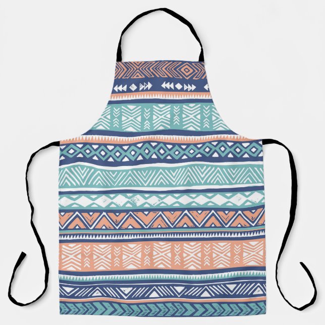 Pastel tribal Navajo: seamless pattern. Apron (Front)