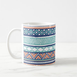 Pastel tribal Navajo: seamless pattern. Coffee Mug