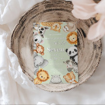 Pastel Tropical Wild Jungle Safari Animals