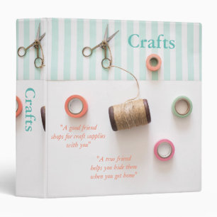 Pastel True Friends Craft Design Binder