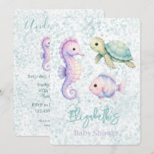 Pastel Under The Sea Baby Shower 