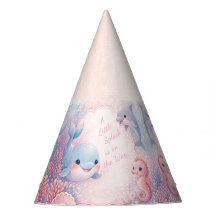 Pastel Under the Sea Girl Baby Shower Pink Ocean