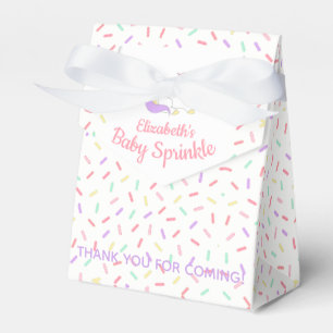 Pastel Unicorn Baby Sprinkle Favor Box