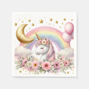 Pastel Unicorn  Napkin