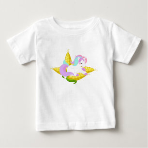 pastel Unicorn on the cob Baby T-Shirt