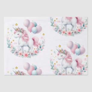 Pastel Unicorn Tissue Paper