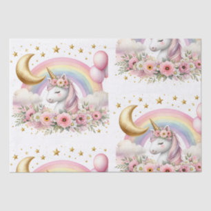 Pastel Unicorn Tissue Paper