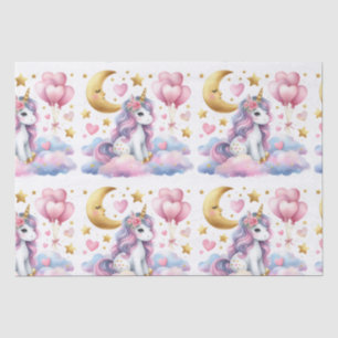 Pastel Unicorn Tissue Paper