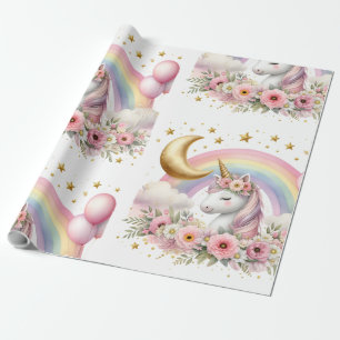 Pastel Unicorn  Wrapping Paper