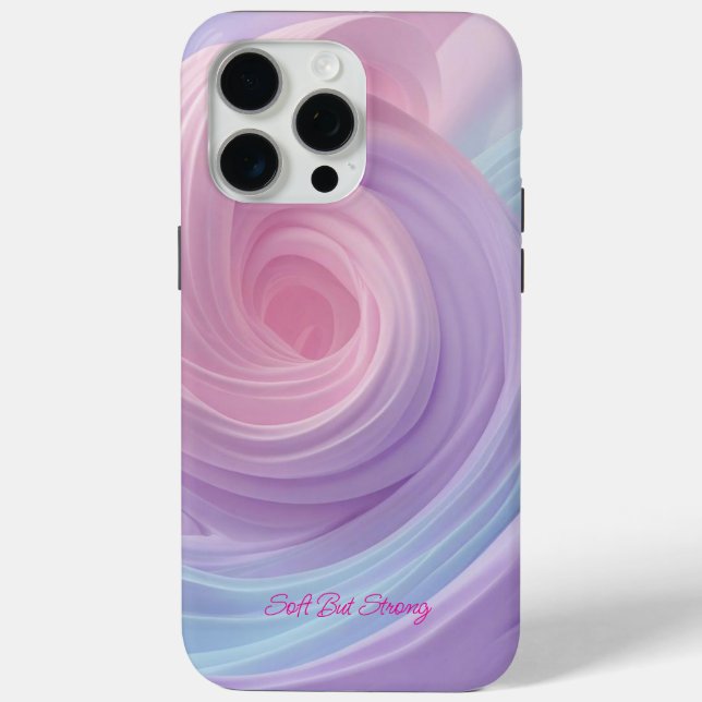 Pastel Vibes Only – Soft Aesthetic Case (Back)