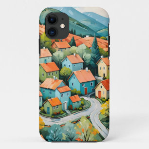 Pastel Village Dream iPhone 11 Case