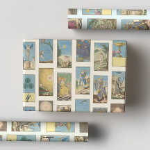 Pastel Vintage French Tarot Card