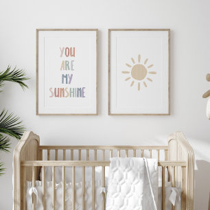 Pastel vous êtes mon jeu d'impression soleil de 2