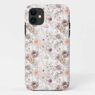 Pastel Watercolor Colourful Roses iPhone 11 Case