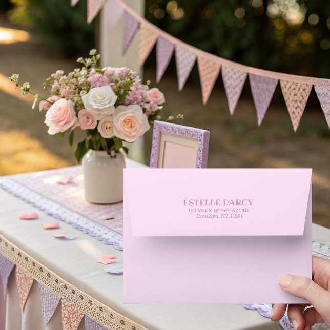 Pastel Watercolor Dreamcatcher Baby Shower Envelope (Creator Uploaded)