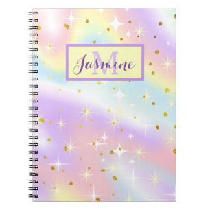 Pastel Watercolor Dreams - Personalized Notebook