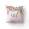 Pastel Watercolor Flowers 90th Birthday Gift