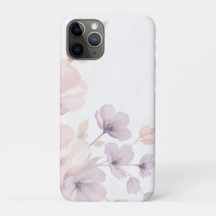 Pastel Watercolor Flowers iPhone 11 Pro Case
