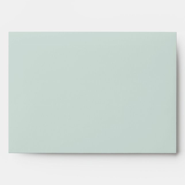 Pastel & Watercolor Interior Wedding  Envelope (Front)