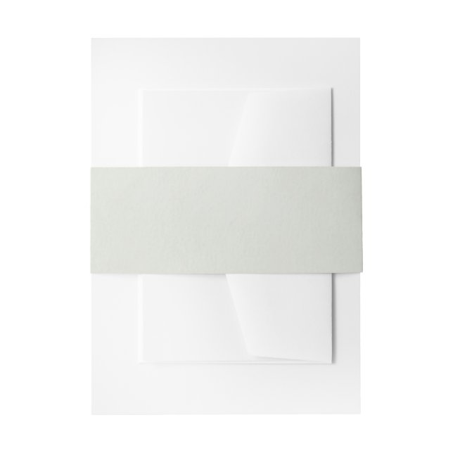 Pastel Watercolor Invitation Belly Band (Front Example)