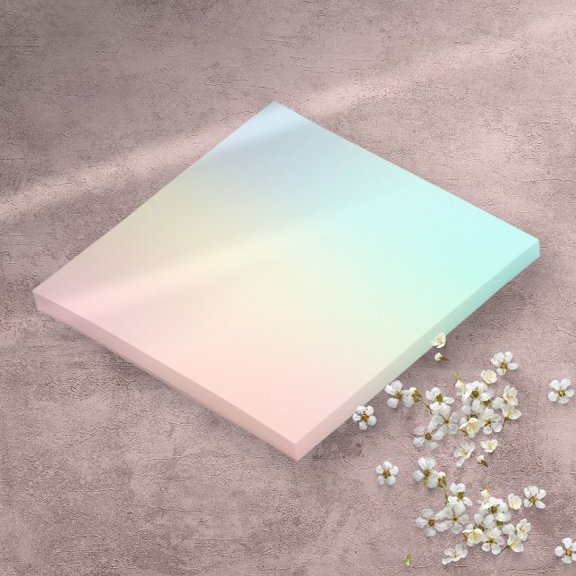 Pastel Watercolor Minimal Stylish Post-it Notes (Pastel Watercolor Minimal Stylish Post-it Notes)