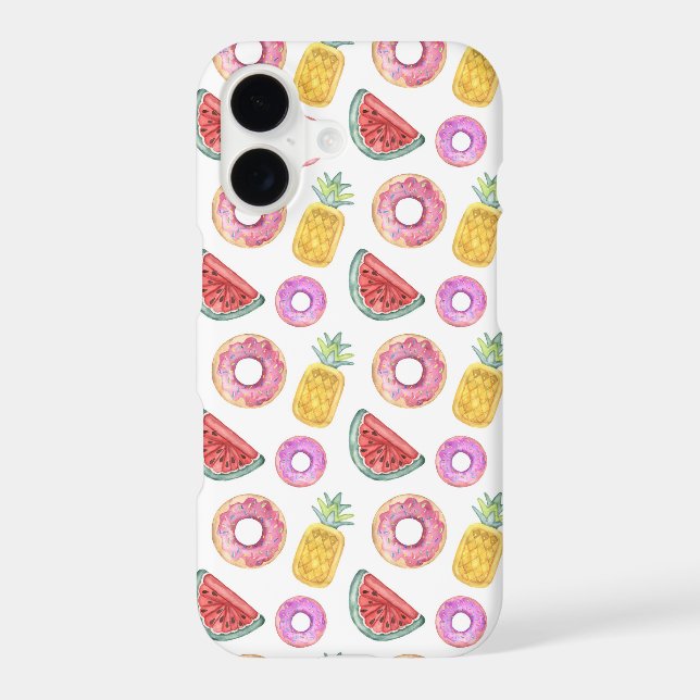 Pastel Watercolor Pool Float Pattern (Back)