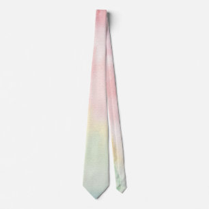 Pastel Watercolor Tie