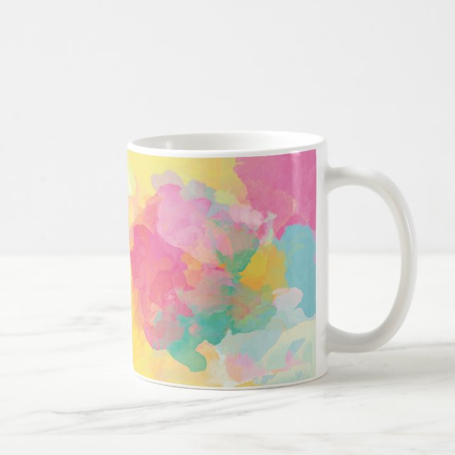 Pastel Watercolors Coffee Mug (Right)