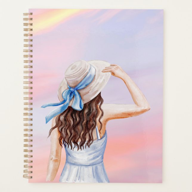 Pastel Whimsical Femme Art numérique (Devant)