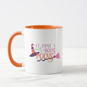 Pastel Witch Hocus Pocus Halloween Hat Broomstick Mug