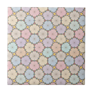 Pastel Wood Slices Tile